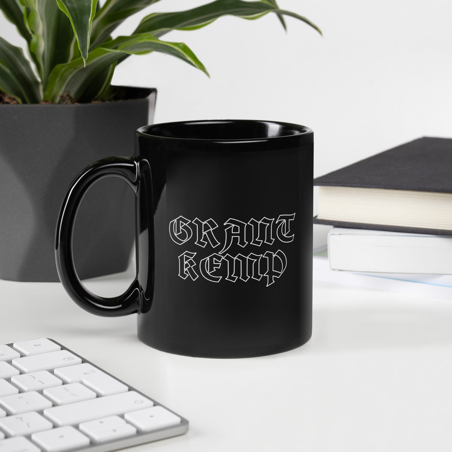 Black Glossy Mug